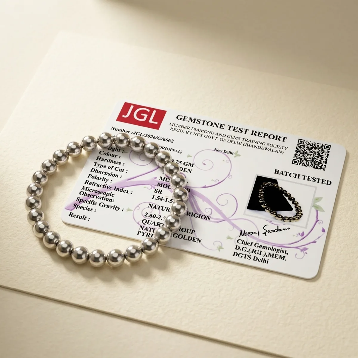 Original Golden Pyrite Bracelet